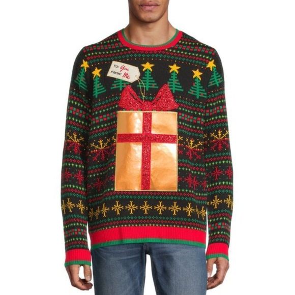 Ugly Christmas Sweater Sweaters Nwt Holiday Time Mens Big Mens